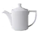 RAK Porcelain SKCP35 - 12 oz (4") Coffee Pot with Lid, Porcelain, Dishwasher & Microwave Safe - Case 1 image