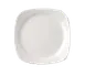 RAK Porcelain SKSFP17 - 6-3/4" Square Porcelain Plate, Microwave Safe, Chip Resistant - 24/Case 1 image