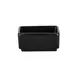RAK Porcelain SNAS07 - Black Square Sauce Dish 2.55" x 2.55", Dishwasher & Microwave Safe, 12/Case 1 image