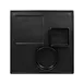 RAK Porcelain SNOR11 - 4.15" Black Porcelain Bowl, Dishwasher & Microwave Safe, Vitrified, 12/Case 2 image