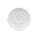 RAK Porcelain SOPCLSA13 - Round 5.1" Porcelain Saucer, Oven/Microwave/Dishwasher Safe - 12/Case 1 image