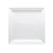 RAK Porcelain SOPCLSP24 - 9.438" Square White Porcelain Plate, Fridge/Freezer/Oven Safe - 12/Case 1 image