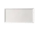 RAK Porcelain SPRP28 - Wasabi China Plate, 11" x 5", White, Microwave Dishwasher Safe - 6/Case 1 image