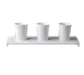 RAK Porcelain SPRP3BW - Juniper Rectangular China Plate, 12" x 4-3/8", White, Microwave Safe - 6/Case 1 image