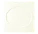 RAK Porcelain SPSO30 - Peppermint Square Plate, 11.75" x 11.75", Dishwasher Safe - 6/Case 1 image