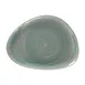 RAK Porcelain SSRFLFP28 Spot Plate, 11" x 8.9" Free‑Form Sapphire Porcelain, Flat Edge - 12/Case 1 image