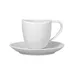 RAK Porcelain SWDSA12 - Round 4.7" Porcelain Saucer, Ivoris White, Oven/Microwave Safe - 12/Case 2 image