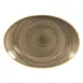RAK Porcelain TWNNOP32AL - Twirl Oval Platter, 12½" x 9" Vitrified Porcelain Microwave Safe - 6/Case 1 image