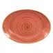 RAK Porcelain TWNNOP32CO - Platter 12"5/8 x 9" Coral Porcelain, Microwave Safe - 6/Case 1 image