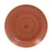 RAK Porcelain TWNNPR29CO - 11-3/8" Round Coupe Rim Porcelain Plate Coral Microwave Safe - 12/Case 1 image