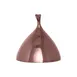 RAK Porcelain UHDCL18B Hide Clover Cloche, 7-1/10" Round Bronze Porcelain Cover, Oven Safe - 2/Case 1 image