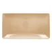 RAK Porcelain VNEDRG33BG Rectangular Plate 13.2" x 7.125" Beige Porcelain Shock Resistant - 6/Case 1 image