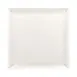 RAK Porcelain VNEDSQ25WH - Square Plate 9" 2/3" Porcelain Lead-Free Microwave Dishwasher Safe - 6/Case 1 image