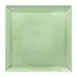 RAK Porcelain VNEDSQ27GR Square Plate, 10.625" Green Porcelain, Microwave Safe - 6/Case 1 image