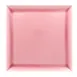 RAK Porcelain VNEDSQ27PK Square Plate 10.625" Pink Porcelain, Microwave Safe - 6/Case 1 image