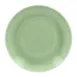 RAK Porcelain VNNNPR18GR Round Plate 7" Flat Coupe Rim Green Crackle Porcelain - 24/Case 1 image