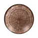 RAK Porcelain WDBUBC26OB - 10" Round Oak Brown Bowl, 40‑4/7 oz (1.25 qt) Porcelain, Lead‑Free - 12/Case 1 image
