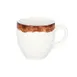 RAK Porcelain WDCLCU09TB - Espresso Cup 3.5 oz Timber Brown Porcelain Lead‑Free Oven Safe - 12/Case 1 image
