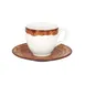 RAK Porcelain WDCLCU23TB - Coffee Cup 7.75 oz Timber Brown Porcelain Oven/MW/DW Safe - 12/Case 1 image