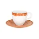 RAK Porcelain WDCLSA15CO - 6" Round Saucer, Orange Porcelain, Oven/Microwave Safe - 12/Case 1 image