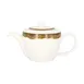 RAK Porcelain WDCLTP40MG Tea Pot, 13.5 Oz Porcelain with Lid, Lead‑Free, Fridge/Freezer Safe - 1/Case 1 image