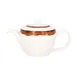 RAK Porcelain WDCLTP40TB - Tea Pot, 13.5 oz, Brown Porcelain, Lead‑Free, Lid, Dishwasher Safe - Case 1 image