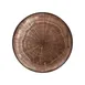 RAK Porcelain WDNNPR27OB - Round Plate 10.5" Diameter, Brown Porcelain, Flat Rim, Oven‑Safe - 12/Case 1 image