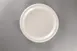 RAK Porcelain YONCP25 - 9.97" Porcelain Plate, Rolled Edge, Narrow Rim, American White - 12/Case 1 image