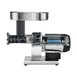 Hamilton Beach 09-0801-W Grinder, 0.5HP 350W 120V, #8 Hub, 4-6 lbs/min, 4.5mm & 7mm Plates, 4 Sausage Funnels 10-40mm 2 image