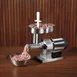 Hamilton Beach 09-0801-W Grinder, 0.5HP 350W 120V, #8 Hub, 4-6 lbs/min, 4.5mm & 7mm Plates, 4 Sausage Funnels 10-40mm 4 image