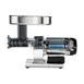 Hamilton Beach 09-1201-W Meat Grinder, 3/4 HP, #12 Hub, 360-540 lbs/hr, 4.5mm & 7mm Stainless Steel Plates, 560W 120V 3 image