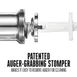 Hamilton Beach 10-0801-W Meat Grinder, #8 Hub, 3/4 HP, 550W, 120V, 4.5mm/7mm Plates, 4 Sausage Funnels 6 image