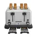 Hamilton Beach 24850R Proctor-Silex® Pop-Up Toaster, (4) Extra Wide Slots 2 image