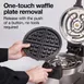 Hamilton Beach 26700 Commercial Belgian Waffle Maker, (25) Waffles per hour capability, 1300 W 10 image