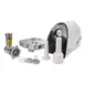 Hamilton Beach 33-0201-W Meat Grinder, 3/4 HP, 120-180 lbs/hr, #8 Hub, 3mm/5mm/7mm Stainless Plates, 575W, 120V 4 image