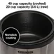 Hamilton Beach 37540 Proctor Silex Commercial Rice Cooker/Warmer, 40 Cups, 120V, 1250W 10 image