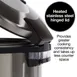 Hamilton Beach 37560R-CE Proctor Silex Commercial Rice Cooker/Warmer, 60 Cups, 220-240V, 1950W 8 image
