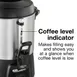 Hamilton Beach 45040R Proctor-Silex Coffee Urn, 40 Cup Capacity with Dual Heaters / 1.090W - 120V 10 image