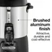 Hamilton Beach 45040R Proctor-Silex Coffee Urn, 40 Cup Capacity with Dual Heaters / 1.090W - 120V 5 image