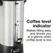 Hamilton Beach 45100R - Proctor-Silex® Coffee Urn,100 Cup Capacity with Dual Heaters / 1.090W - 120V 10 image