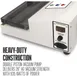 Hamilton Beach 65-0101 Weston PRO-2100 Countertop External Vacuum Sealer with 15" Seal Bar 3 image
