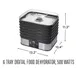 Hamilton Beach 75-0401-W Weston Digital Dehydrator, Single Zone, 6 Trays, 500W, 120V 2 image