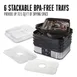Hamilton Beach 75-0401-W Weston Digital Dehydrator, Single Zone, 6 Trays, 500W, 120V 3 image
