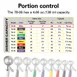 Hamilton Beach 78-06 Ice Cream Disher #6, 4-5 oz, Thumb-Press Steel Bowl, White Handle, NSF 10 image