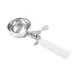 Hamilton Beach 78-06 Ice Cream Disher #6, 4-5 oz, Thumb-Press Steel Bowl, White Handle, NSF 4 image