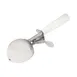 Hamilton Beach 78-06 Ice Cream Disher #6, 4-5 oz, Thumb-Press Steel Bowl, White Handle, NSF 5 image