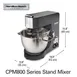 Hamilton Beach CPM800 Countertop 8 qt Planetary Mixer, Variable Speed, 800W, 1 hp 3 image