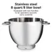 Hamilton Beach CPM800 Countertop 8 qt Planetary Mixer, Variable Speed, 800W, 1 hp 7 image