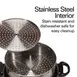 Hamilton Beach D50065 Coffee Urn/Percolator, S.Steel Exterior, 60 Cup Cap. w/ Cup Trip Handle - 120V 11 image
