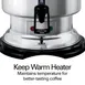 Hamilton Beach D50065 Coffee Urn/Percolator, S.Steel Exterior, 60 Cup Cap. w/ Cup Trip Handle - 120V 8 image